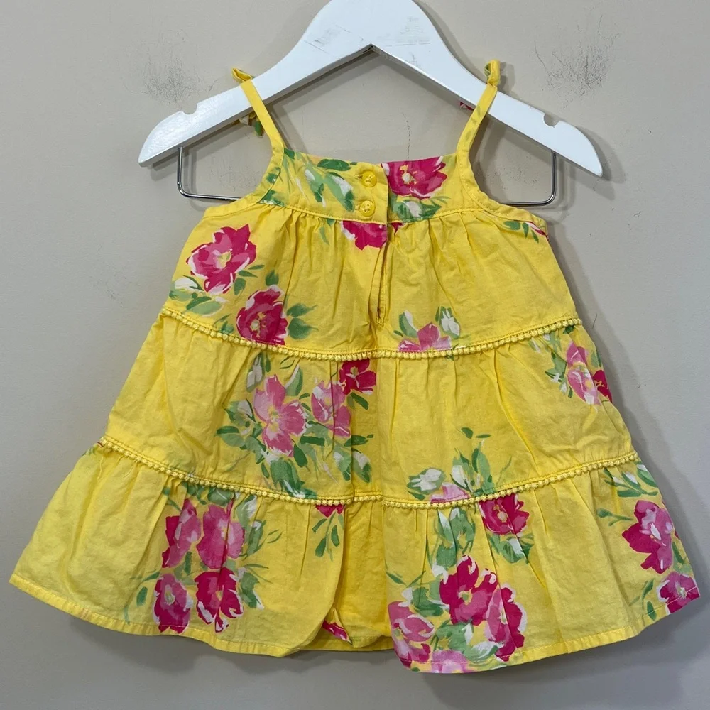 The Children's Place Baby Girl Tiered Spring/Summer Dress Size 6-9 Months